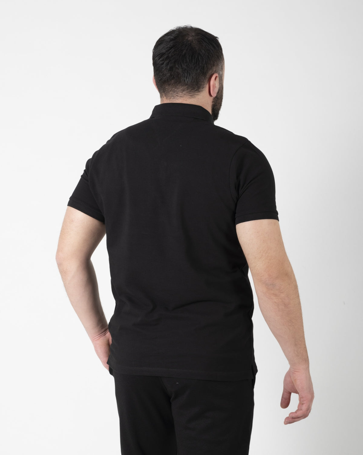Majica Kragna - POLO 1423 - CRNA