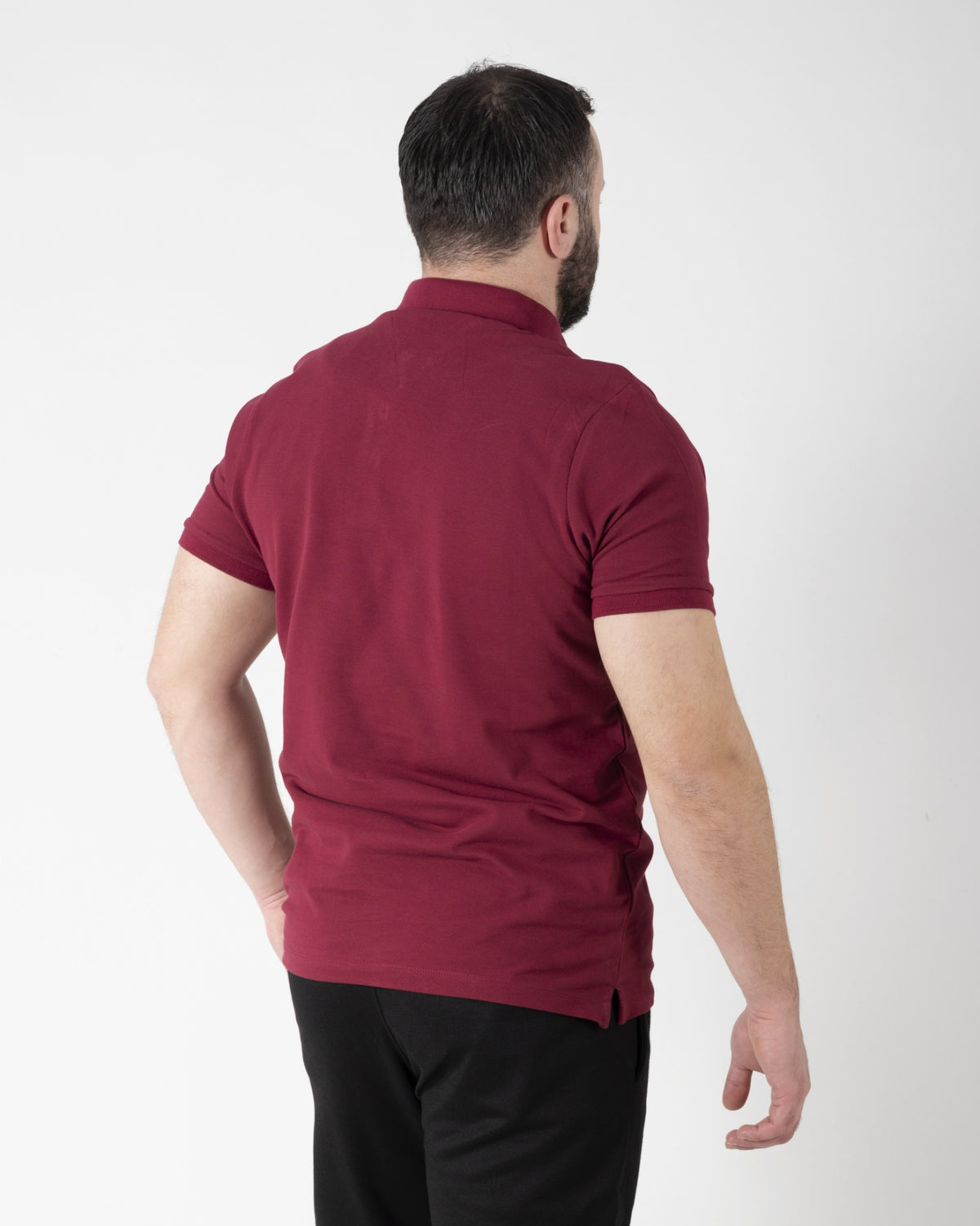 Majica Kragna - POLO 1423 - BORDO