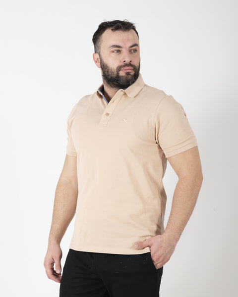 Majica Kragna - POLO 1423 - SVETLO KREM