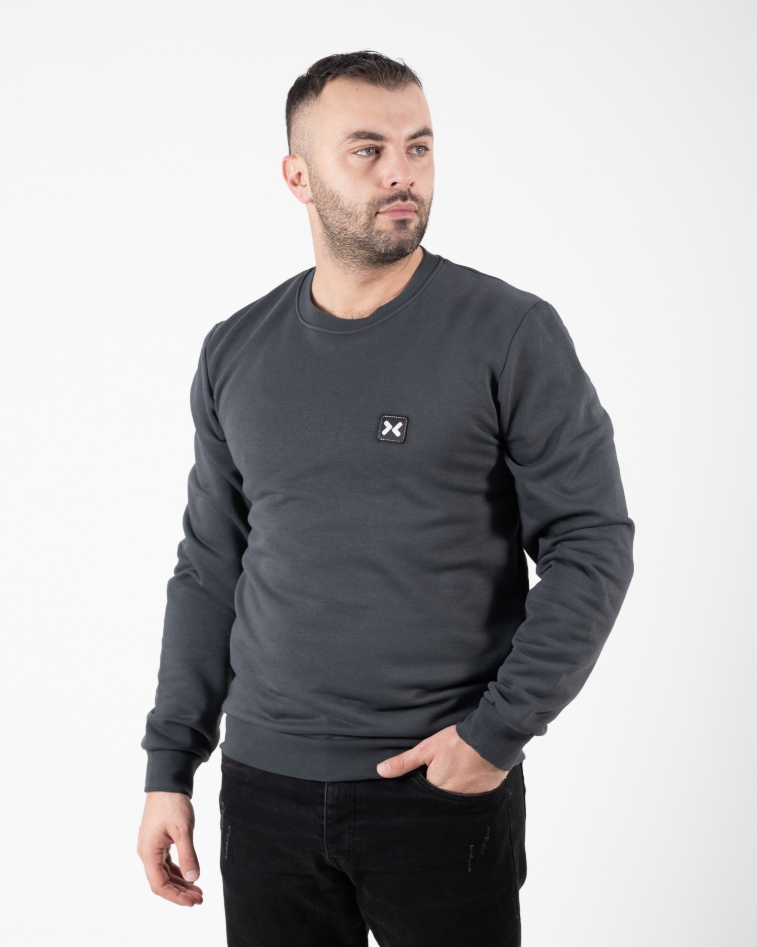 Slika DUKS ROKO 01 - TAMNO SIVA