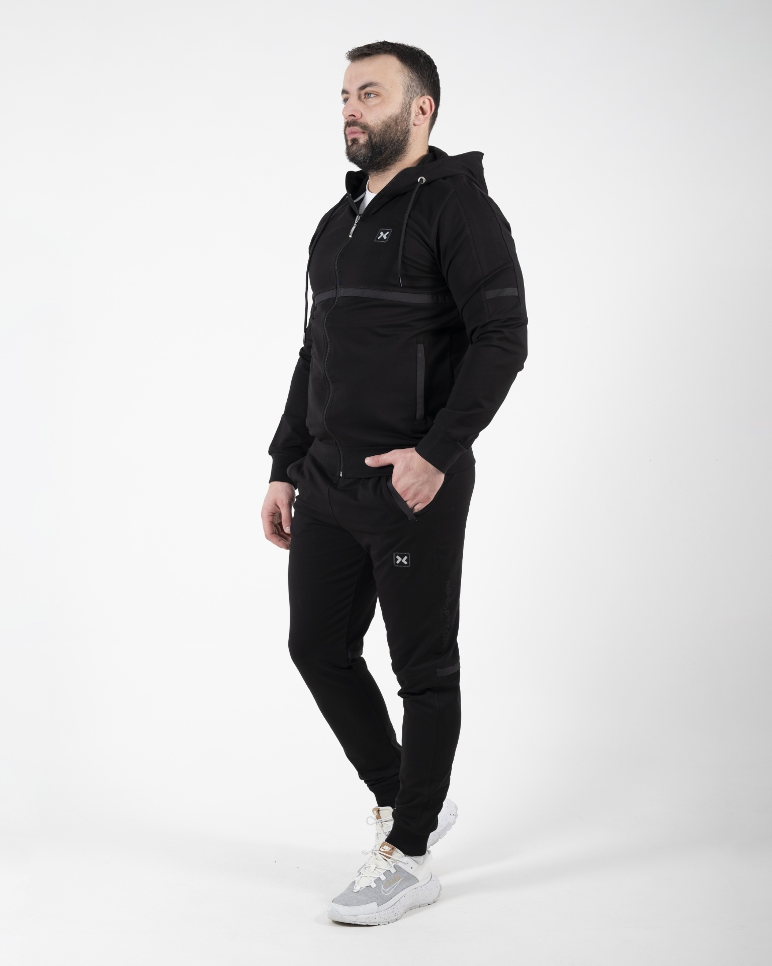 Slika Komplet trenerka - 254 - CRNA