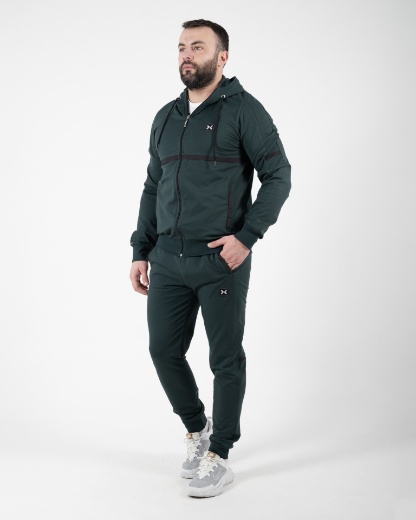 Slika Komplet trenerka - 254 - TAMNO ZELENA