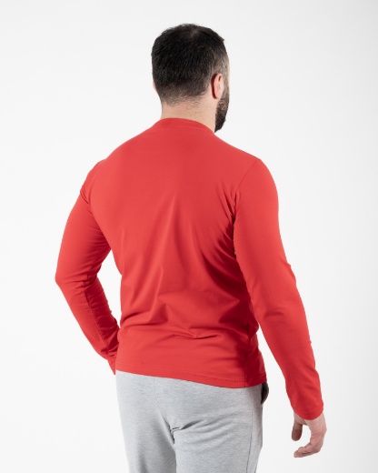 Slika MAJICA DUGI RUKAV - 01 - CRVENA