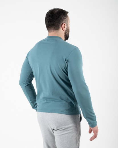 Slika MAJICA DUGI RUKAV - 01 - TIRKIZ