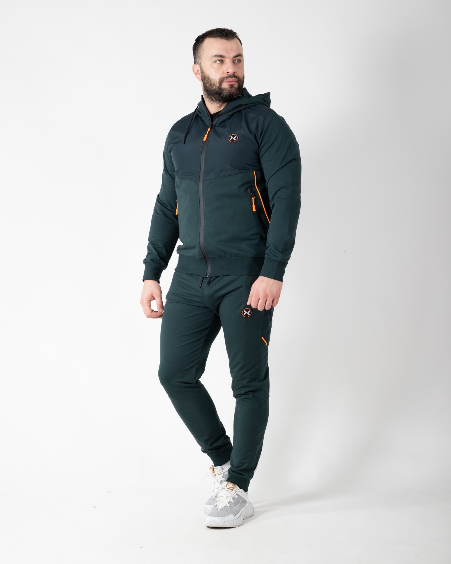 Slika Komplet trenerka - 266 - TAMNO ZELENA