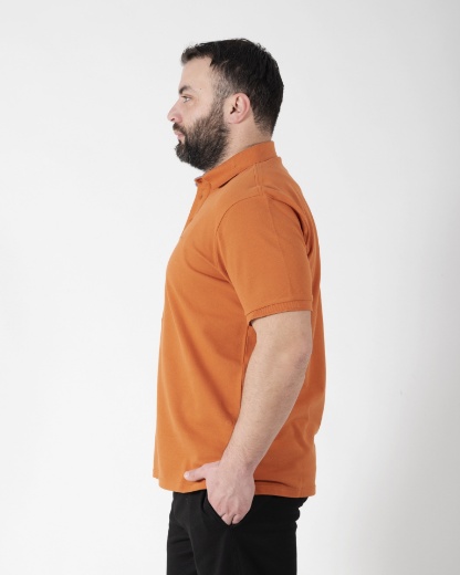 Slika Majica Kragna - POLO 1423 - ORANŽ