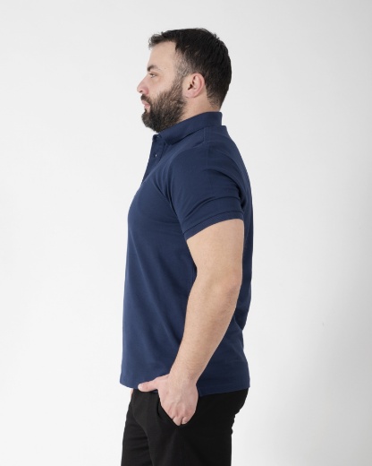 Slika Majica Kragna - POLO 1423 - INDIGO