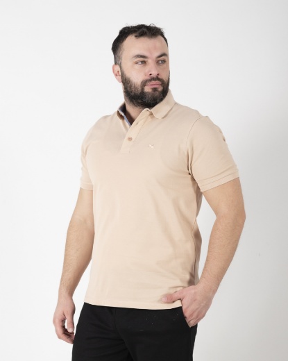 Slika Majica Kragna - POLO 1423 - SVETLO KREM