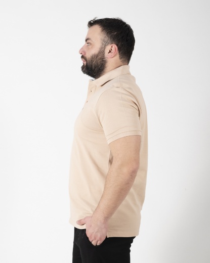 Slika Majica Kragna - POLO 1423 - SVETLO KREM