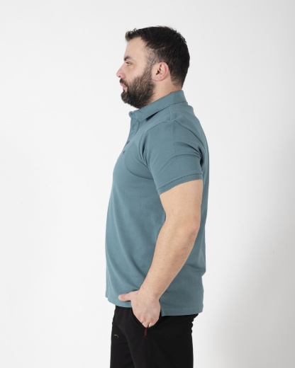 Slika Majica Kragna - POLO 1423 - TIRKIZ