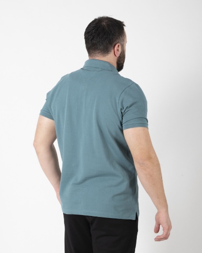 Slika Majica Kragna - POLO 1423 - TIRKIZ